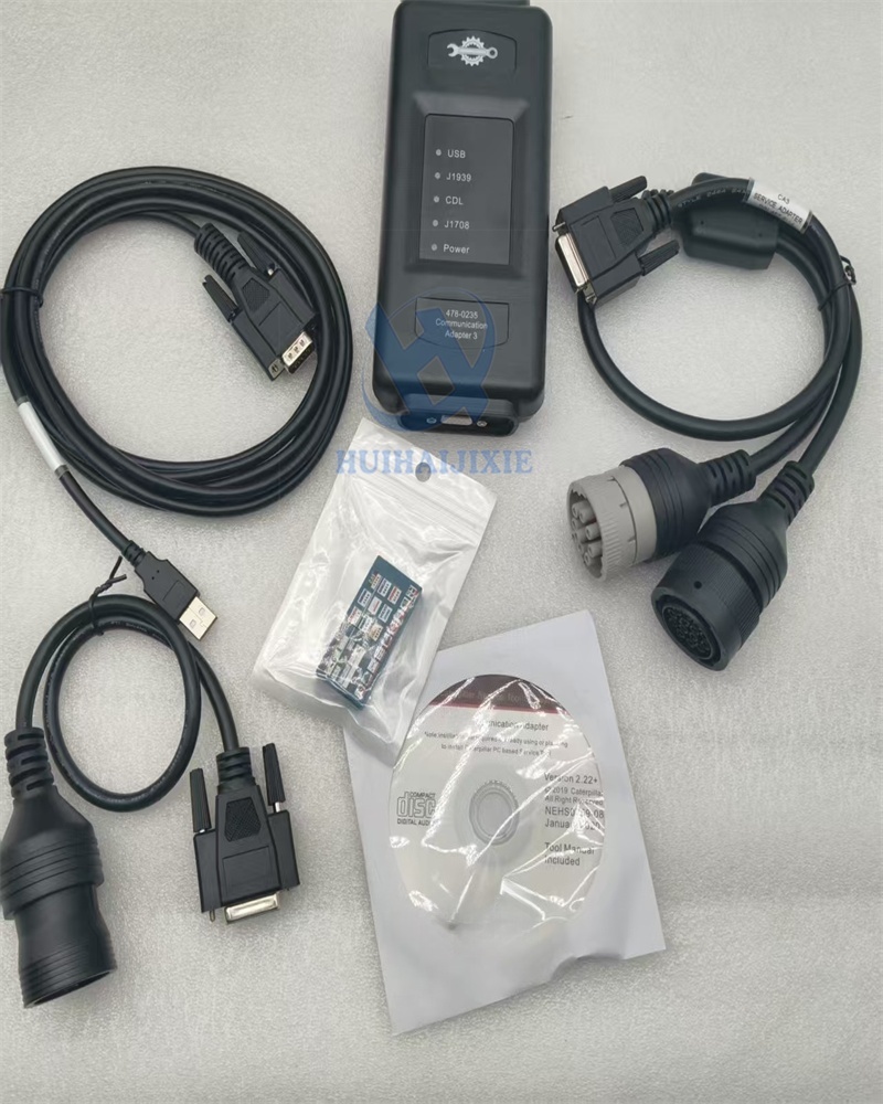 Heavy Equipment Diagnostic Tool - Диагностический инструмент 478-0235 ET4, коммуникационный адаптер