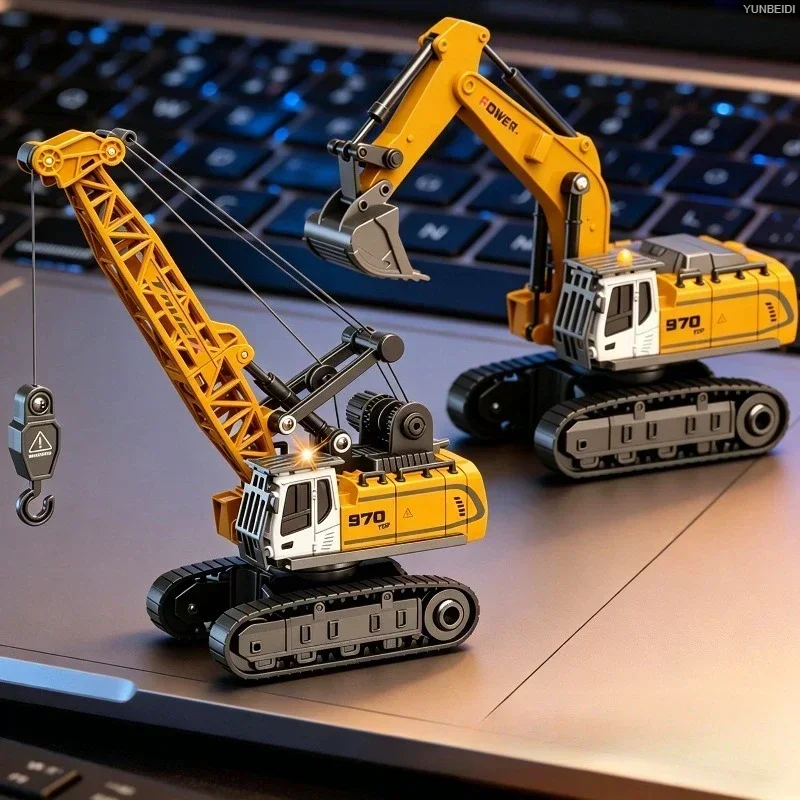 1:64 RC Миниатюрный автомобиль – обзор и цена Heavy Equipment Crane
