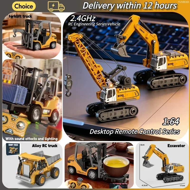 1:64 RC Миниатюрный автомобиль – обзор и цена Heavy Equipment Crane