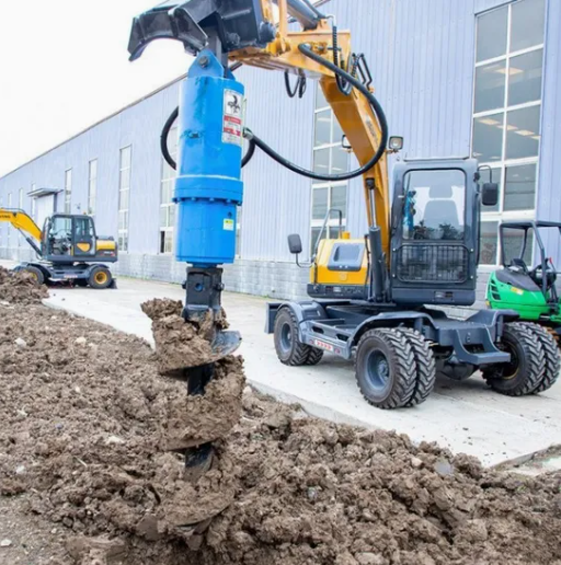 Гидравлический земляной шнек д – обзор и цена Auger Drill Attachment
