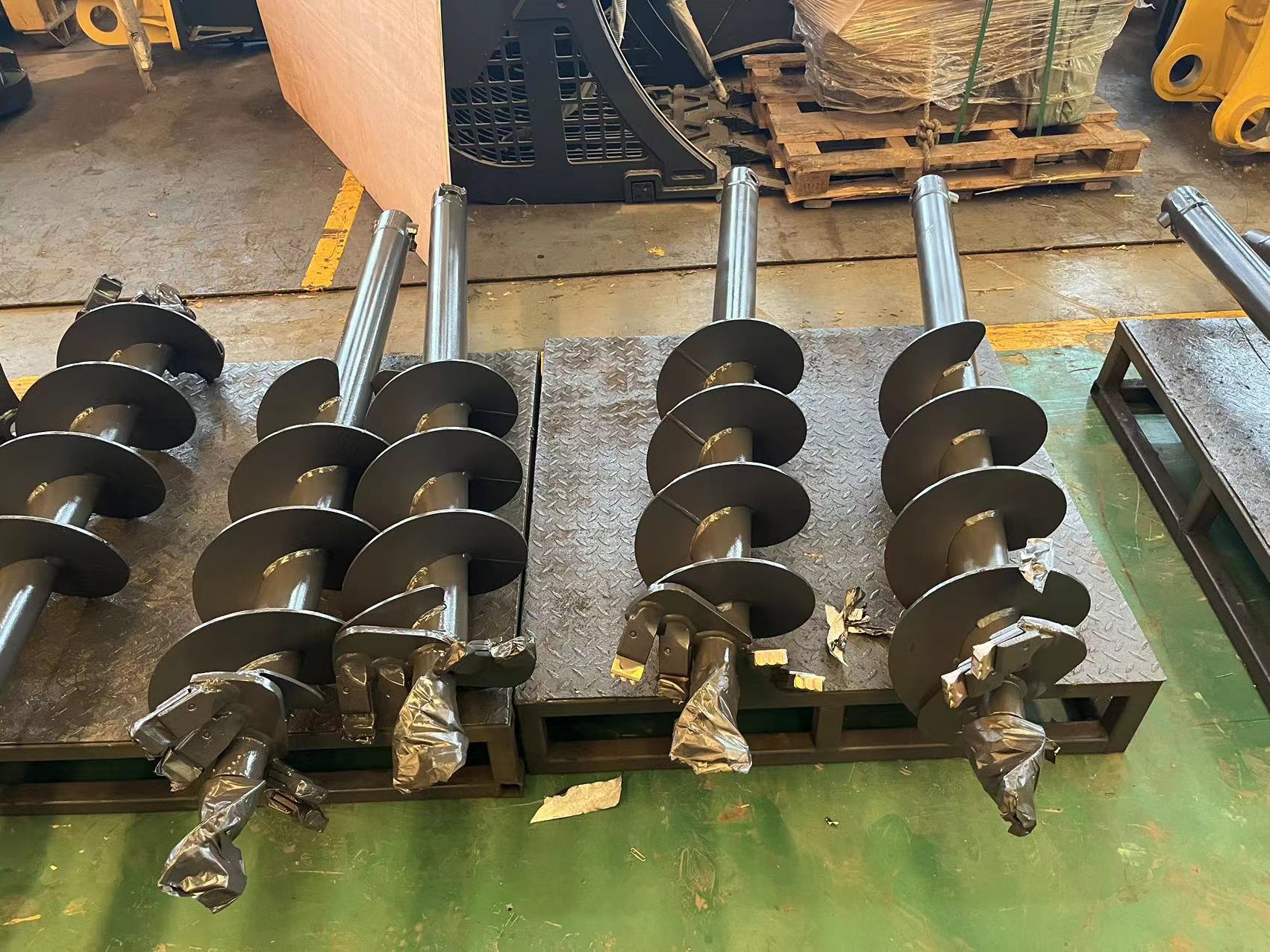 Мини-экскаватор, земляной бур, – обзор и цена Auger Drill Attachment
