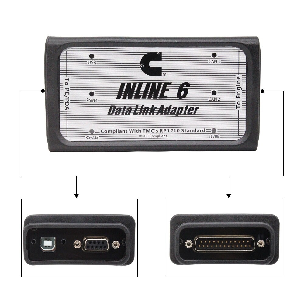 Диагностический сканер INLINE  – обзор и цена Heavy Equipment Diagnostic Tool