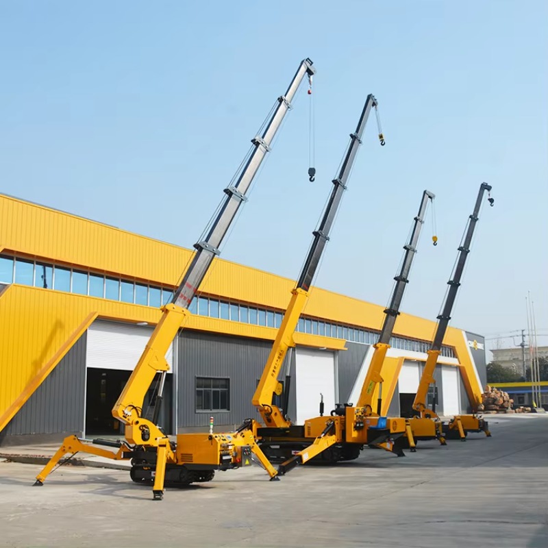 8-тонный гидравлический мини-к – обзор и цена Heavy Equipment Crane